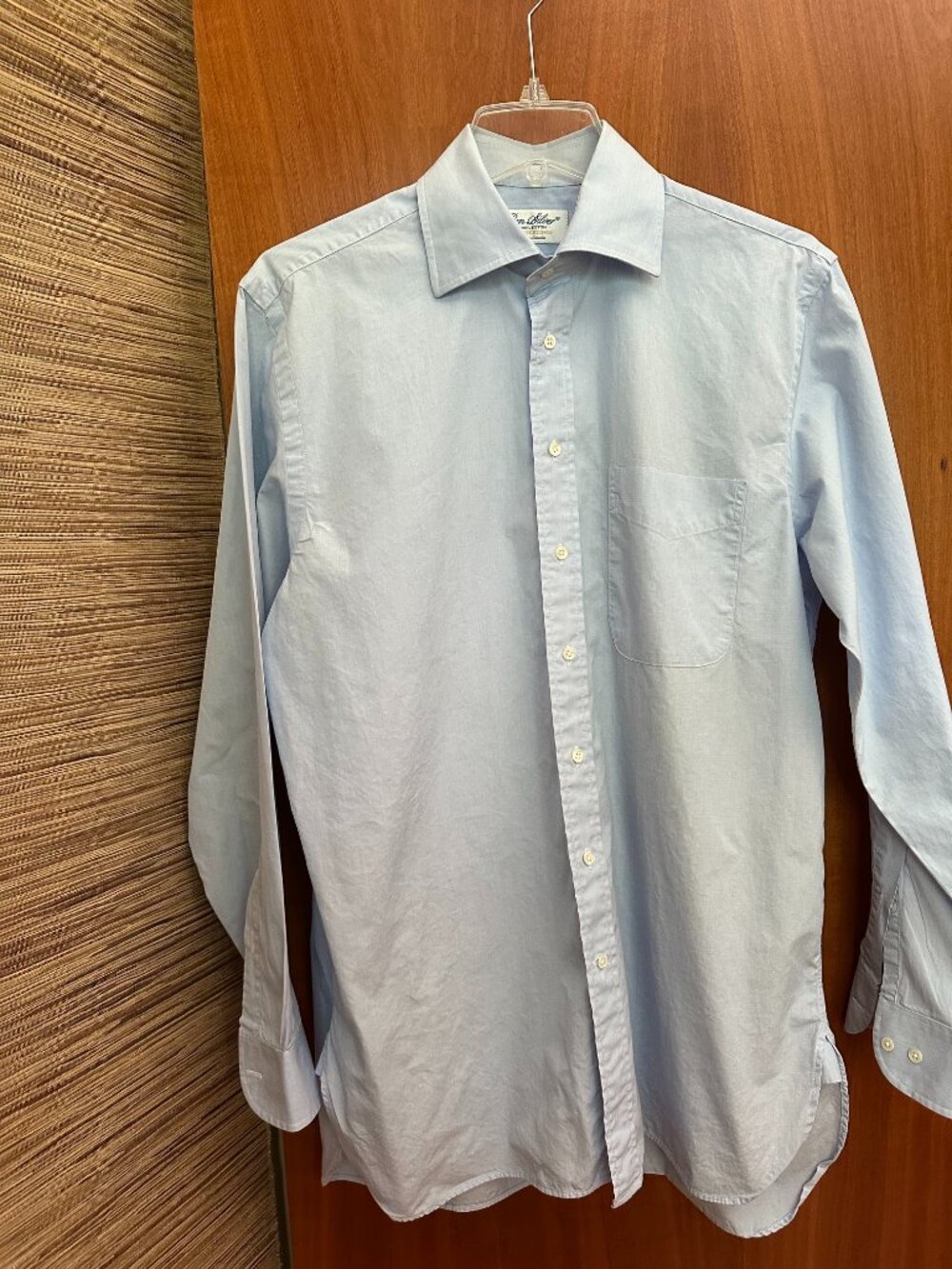 Ben Silver, Button dress shirt men, 16/4, standard, light blue